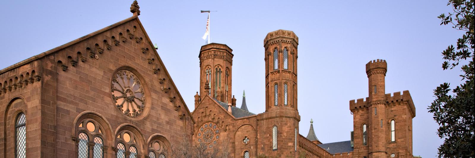 The Smithsonian Castle at Dusk